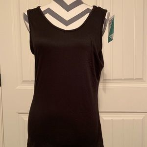 Honey and lace Black tank top